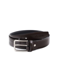 Ceinture de peau marron B-CONTI-MARRON