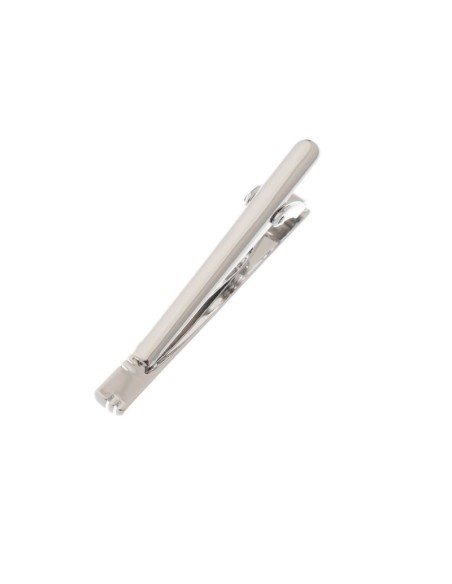 Silver Brass tie clip