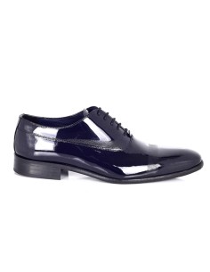 Blue leather Oxford 2