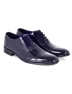 Oxford de piel con plantilla extraible color azul