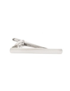Silver Brass tie clip