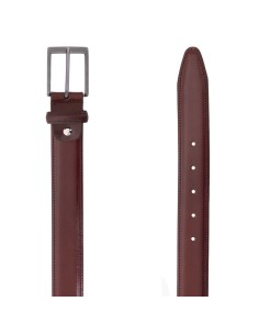 Burgundy leather belt 2