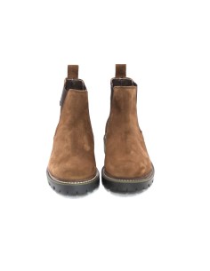 bottines chelsea suède beige SONIP-TAUPE 2