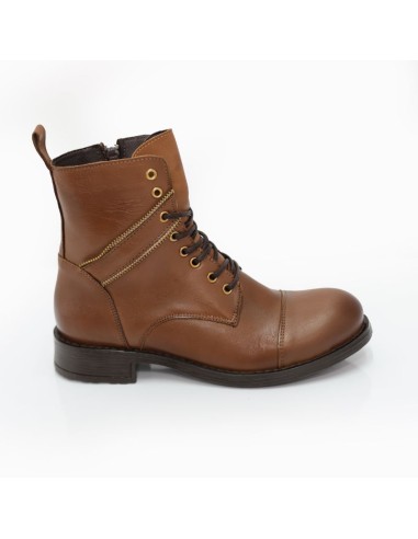 bottines femme de peau cuir W-MAGOR-CUERO