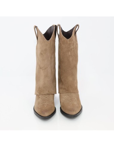 bottes femme suède cuir W-SAMORI-CUERO