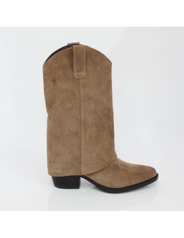 bottes femme suède cuir W-SAMORI-CUERO