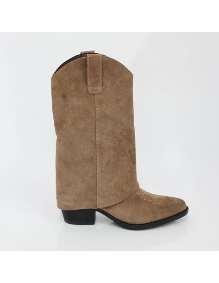 bottes femme suède cuir W-SAMORI-CUERO