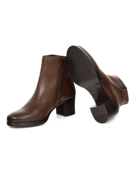 Light Brown leather women's boots