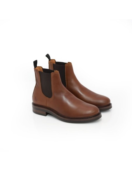 Light Brown leather chelsea boots