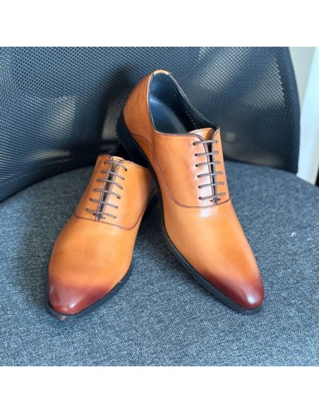 Light Brown leather derby