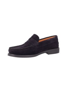 Mocassin suède bleu ITONA-NAVY 2