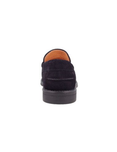 Mocassin suède bleu ITONA-NAVY