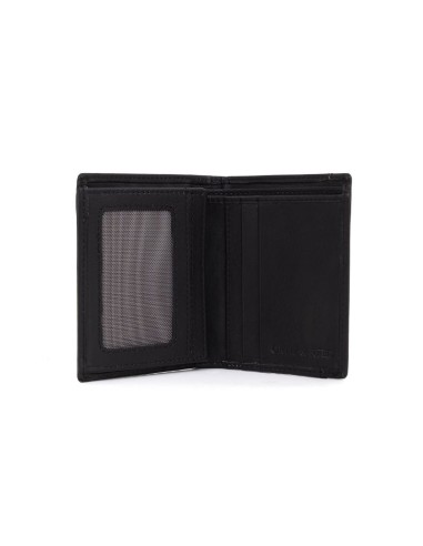 Black leather wallet
