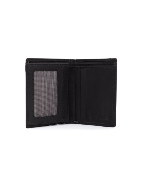 Black leather wallet