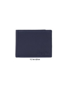 Mallette de peau bleu AC-ICONIC1-NAVY