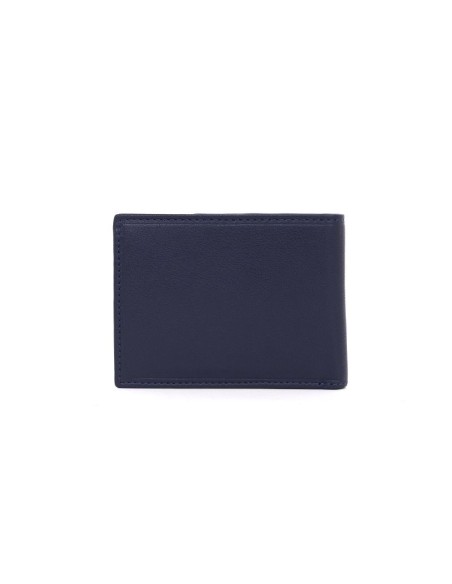 Mallette de peau bleu AC-ICONIC1-NAVY