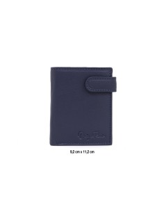 Mallette de peau bleu AC-ICONIC2-NAVY