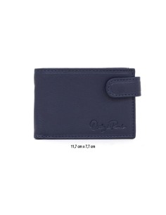 Mallette de peau bleu AC-ICONIC4-NAVY