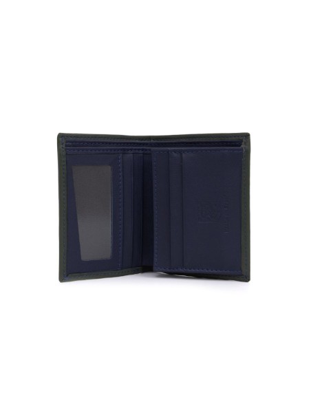 Green leather wallet