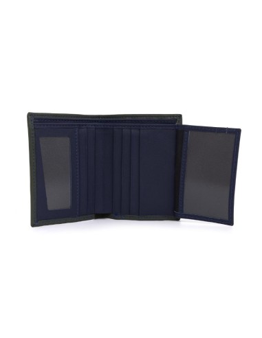 Green leather wallet