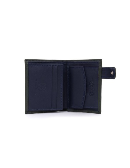 Green leather wallet