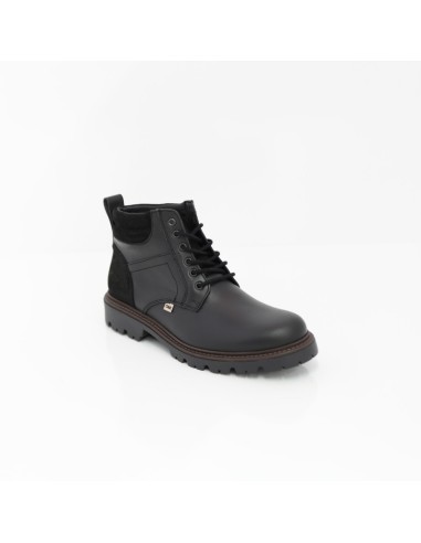 bottines chelsea suède le noir SOMAL-NEGRO