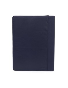 Blue leather Laptop Portfolio 2