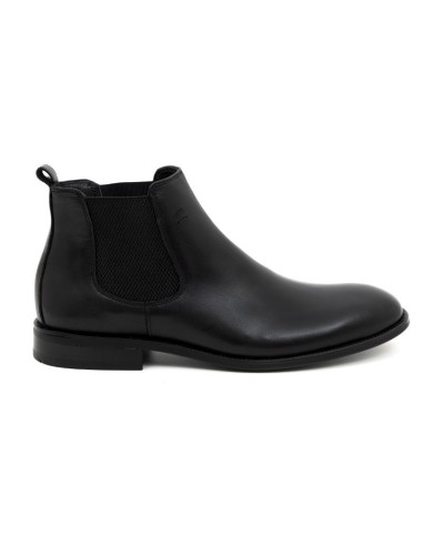 bottines chelsea de peau le noir NURTI-NEGRO