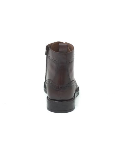 Brown leather boot