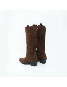 bottes femme suède marron W-TORELA-BROWN 2