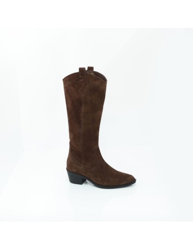 bottes femme suède marron W-TORELA-BROWN