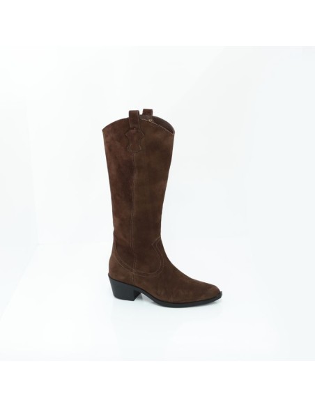 bottes femme suède marron W-TORELA-BROWN
