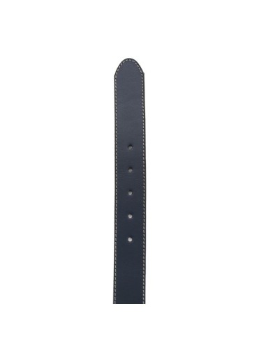 ceinture femme de peau bleu WB-MOSY-NAVY