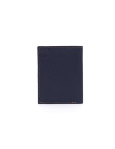 Blue leather wallet 2
