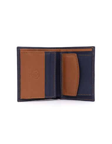 Mallette de peau bleu AC-FORZA-AZUL