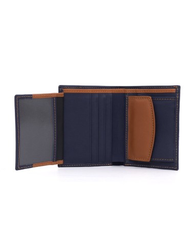 Mallette de peau bleu AC-FORZA-AZUL