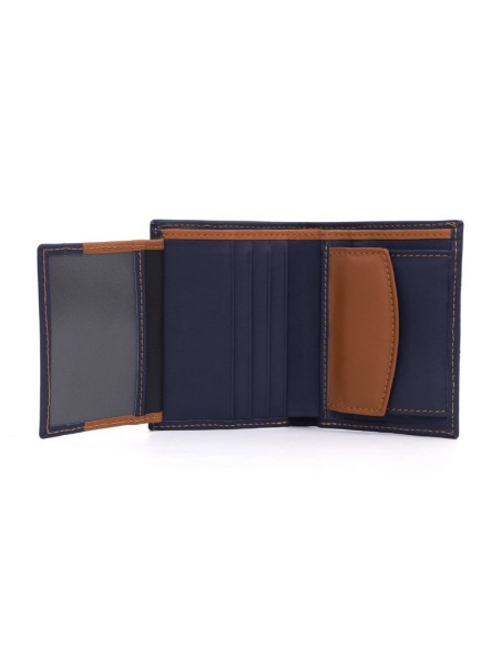Mallette de peau bleu AC-FORZA-AZUL