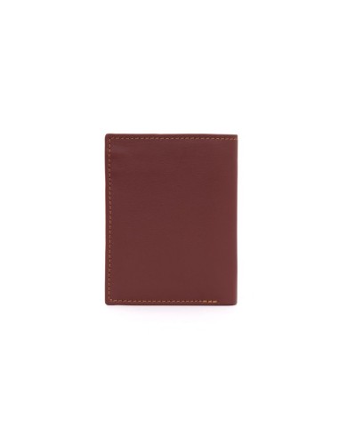 Burgundy leather wallet