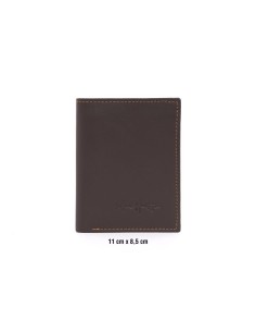 Brown leather wallet
