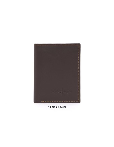 Brown leather wallet