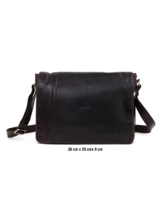 Brown leather bag