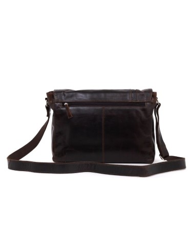 Sac de peau marron AC-LAPCASE-134-BROWN