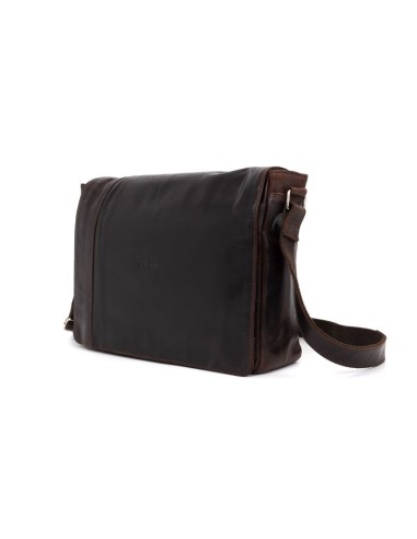 Sac de peau marron AC-LAPCASE-134-BROWN