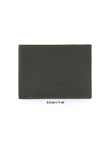 Mallette de peau vert AC-REGENT-VERDE