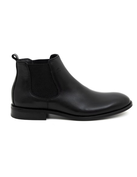 bottines chelsea de peau le noir ARVILA-NEGRO