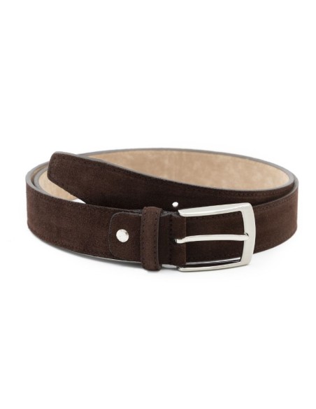 Ceinture suède marron B-SAKOR-BROWN