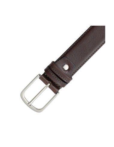 Ceinture de peau marron B-VASMEN-MARRON