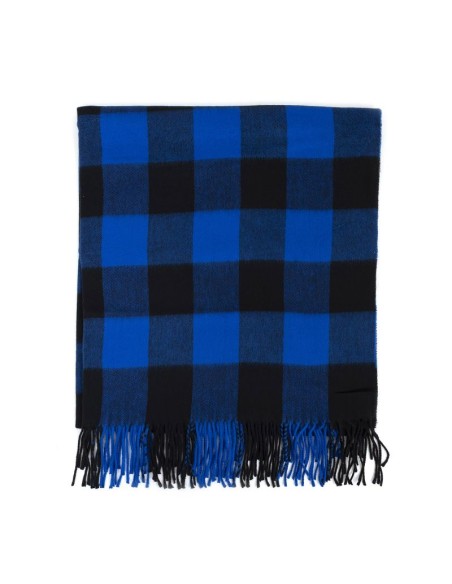 Blue Squared men's scarf