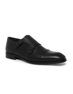 chaussure avec boucle de peau le noir KIRELA-BLACK 2