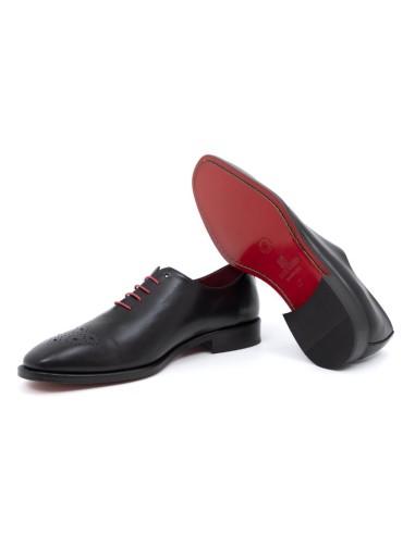 Black leather Oxford